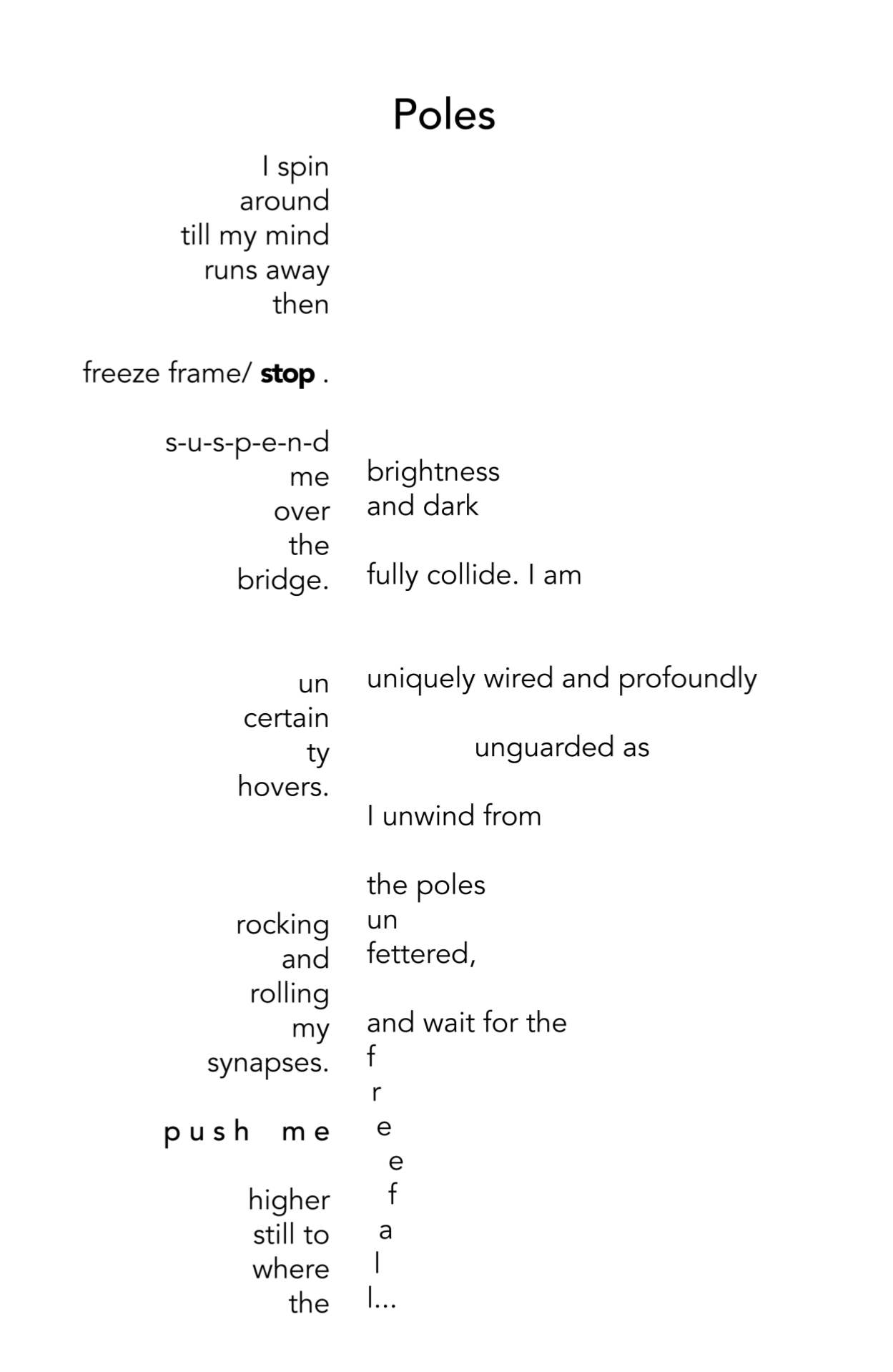 Poles, Miriam E. Miles